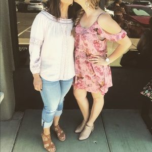Floral Pink Dress